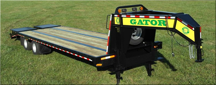 GOOSENECK TRAILER 30ft tandem dual - all heavy-duty equipment trailers special priced  Muskingum County, Ohio