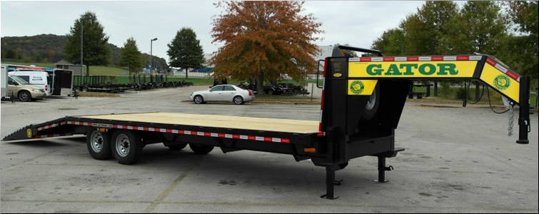 Gooseneck flat bed trailer for sale14k  Muskingum County, Ohio